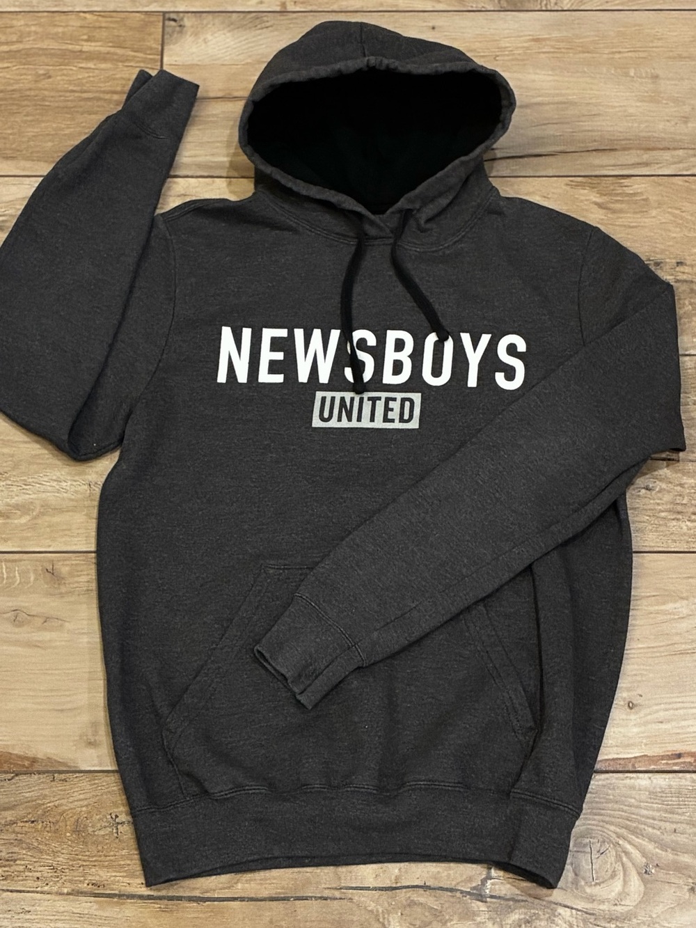 NEWSBOYS United grey  Hoodie - Pullover Sweatshirt
